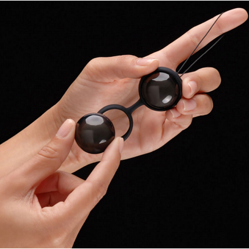Вагінальні кульки Lelo Luna Beads 3,5 см Чорні Вагінальні кульки Lelo Luna Beads 3,5 см Чорні