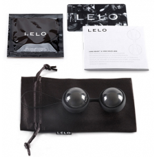 Вагинальные шарики Lelo Luna Beads 3,5 см Черные