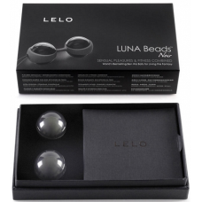 Вагинальные шарики Lelo Luna Beads 3,5 см Черные