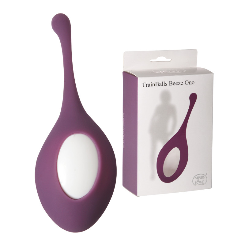Вагинальный шарик StRubber MINDS OF LOVE TrainBalls Beeze Ono Фиолетовый Вагинальный шарик StRubber MINDS OF LOVE TrainBalls Beeze Ono Фиолетовый