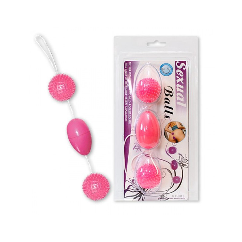 Вагінальні кульки LyBaile Fantasy Balls Рожеві Вагінальні кульки LyBaile Fantasy Balls Рожеві