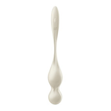Вагинальные смарт-шарики с вибрацией Satisfyer Love Birds 1 Connect App White, 78 г