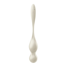Вагинальные смарт-шарики с вибрацией Satisfyer Love Birds 1 Connect App White, 78 г