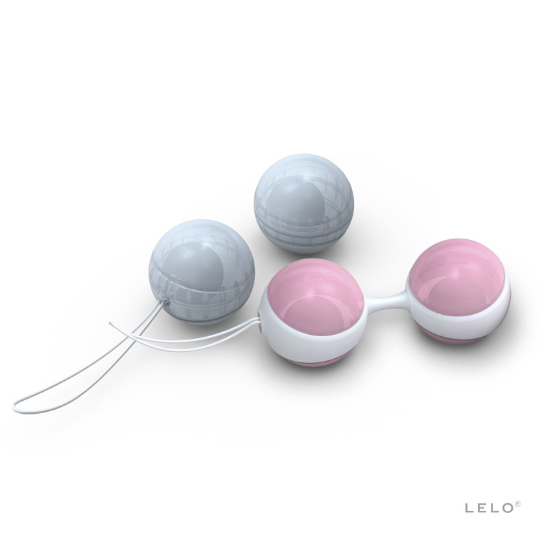 Набір вагінальних кульок LELO Beads Mini, діаметр 2,9 см, змінне навантаження, 2х28 та 2х37 г Набір вагінальних кульок LELO Beads Mini, діаметр 2,9 см, змінне навантаження, 2х28 та 2х37 г