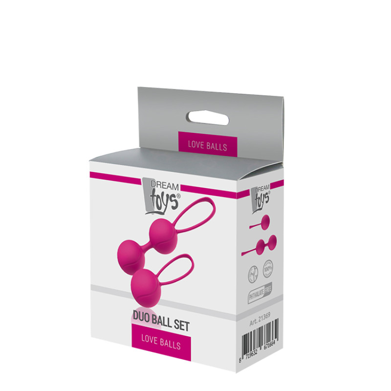 Вагінальні Кульки Dreamtoys Pleasure Balls & Eggs Duo Ball Set Вагінальні Кульки Dreamtoys Pleasure Balls & Eggs Duo Ball Set