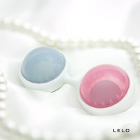 Набір вагінальних кульок LELO Beads Mini, діаметр 2,9 см, змінне навантаження, 2х28 та 2х37 г