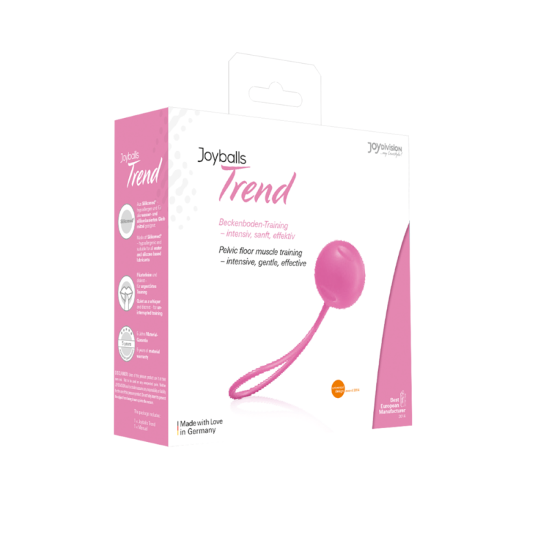 Вагінальна кулька Joydivision Joyballs single Лілова Вагінальна кулька Joydivision Joyballs single Лілова