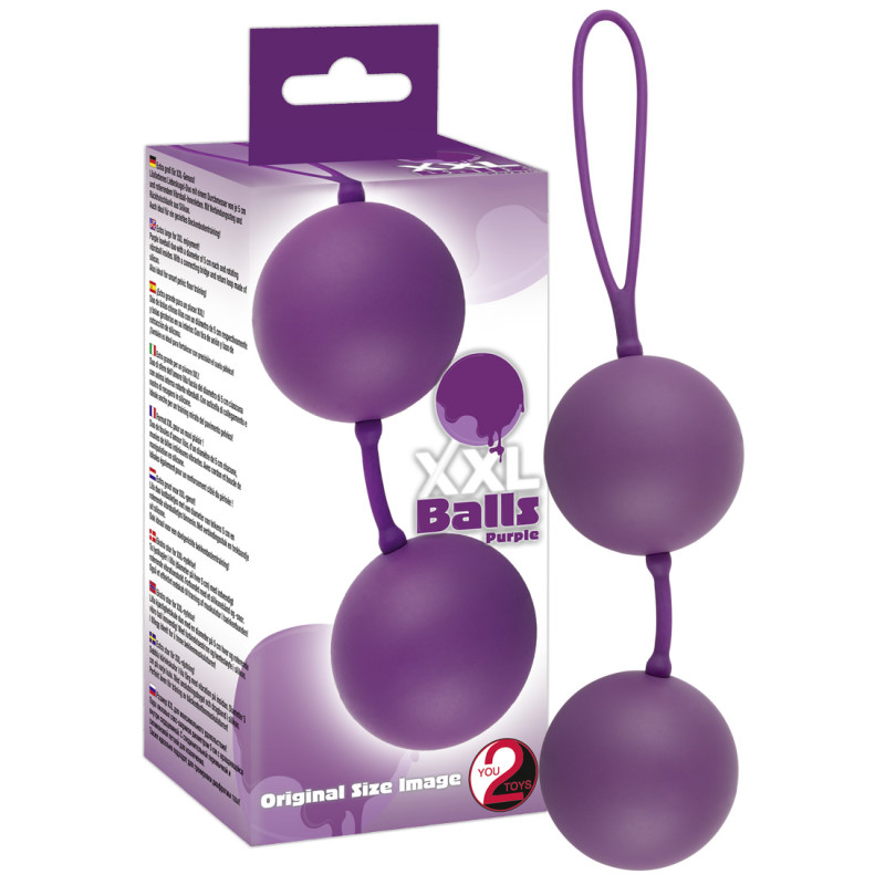 Вагинальные шарики You2Toys XXL Balls Фиолетовые Вагинальные шарики You2Toys XXL Balls Фиолетовые