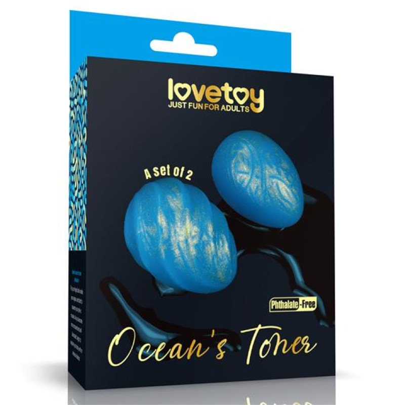 Вагинальные шарики LoveToy Ocean's Toner Egg Set II Вагинальные шарики LoveToy Ocean's Toner Egg Set II