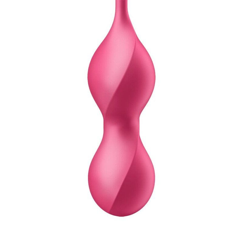 Вагинальные смарт-шарики с вибрацией Satisfyer Love Birds 2 Connect App Red, 86 г, пульт ДУ Вагинальные смарт-шарики с вибрацией Satisfyer Love Birds 2 Connect App Red, 86 г, пульт ДУ