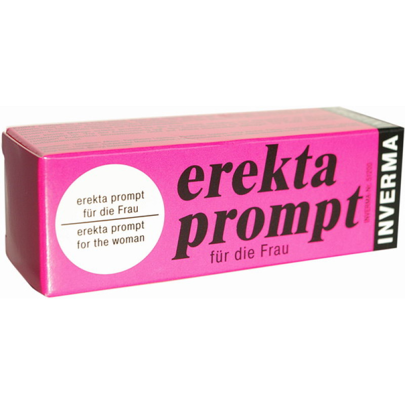 Стимулирующий женский крем Inverma Erekta Prompt 13 мл Стимулирующий женский крем Inverma Erekta Prompt 13 мл