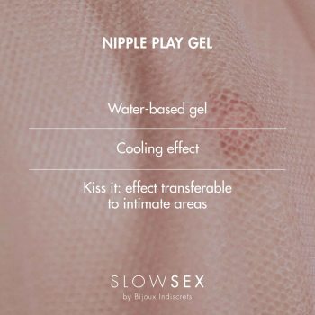 Гель для стимуляции сосков Slow Sex by Bijoux Indiscrets NIPPLE PLAY