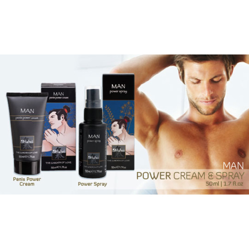 Крем для мужчин Hot Shiatsu Penis Power Cream 50 мл Крем для мужчин Hot Shiatsu Penis Power Cream 50 мл