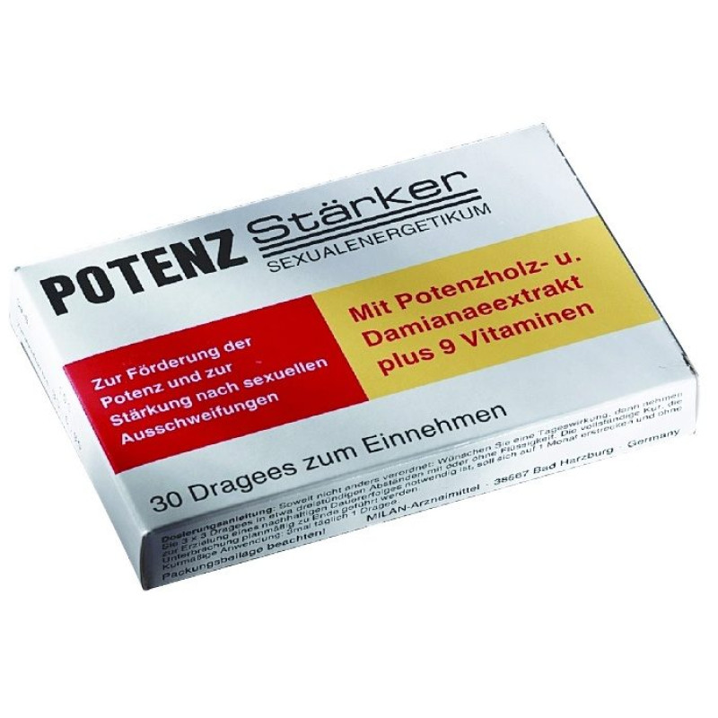 Таблетки Milan Potenzstarker 90 шт Таблетки Milan Potenzstarker 90 шт