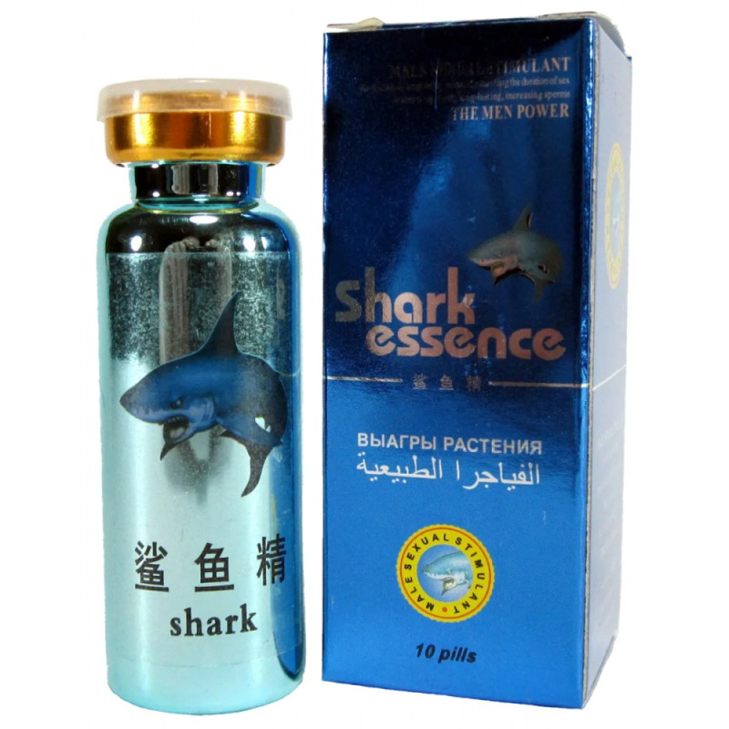Пігулки Shark Essence (Акулій Екстракт) для сильної ерекції 10 пігулок Пігулки Shark Essence (Акулій Екстракт) для сильної ерекції 10 пігулок