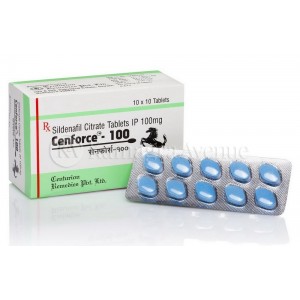 Возбуждающие таблетки для мужчин CENFORCE 100 мг Силденафил 10 таблеток