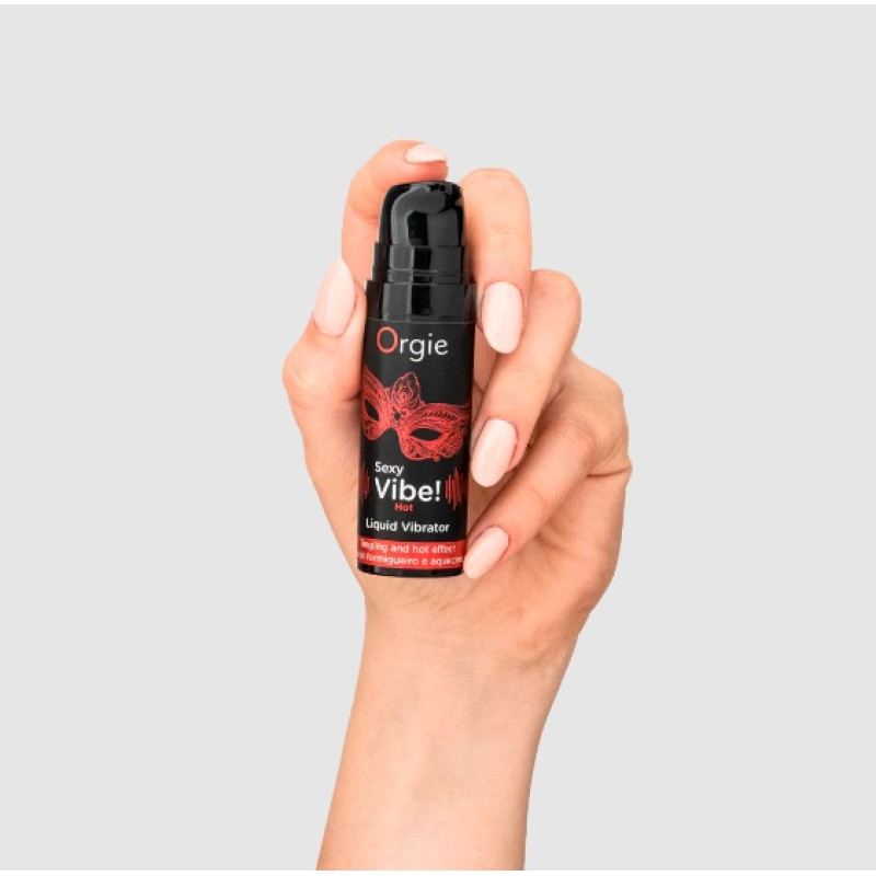Рідкий вібратор Orgie SEXY VIBE! HOT 15 мл
