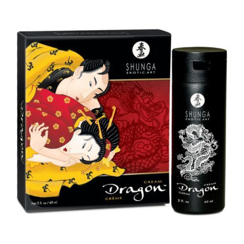 Стимулирующий крем для пар Shunga SHUNGA Dragon Cream 60 мл Стимулирующий крем для пар Shunga SHUNGA Dragon Cream 60 мл