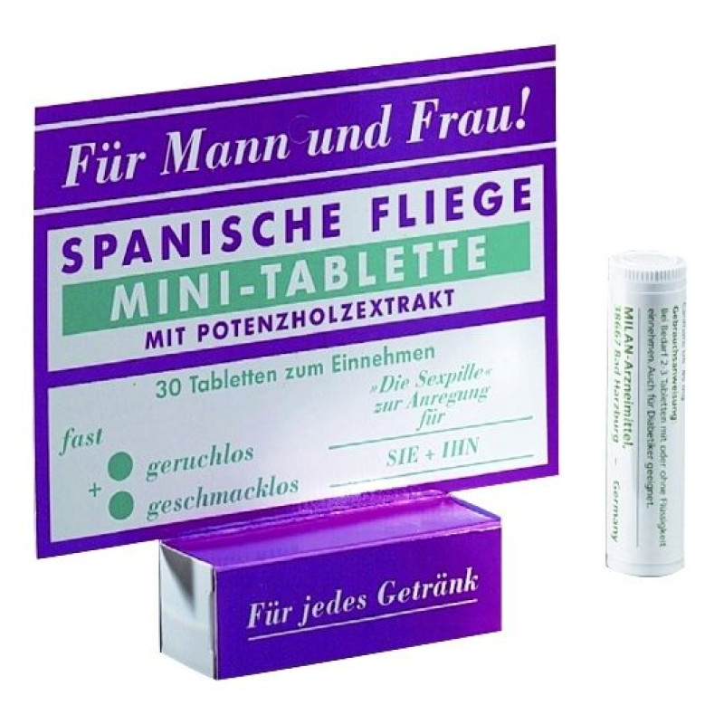 Шпанская мушка в мини таблетках Milan