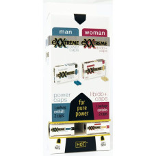 Капсулы для потенции и женские капсулы для повышения либидо в наборе Hot exxtreme 2x20 шт