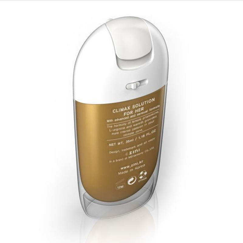 Возбуждающий крем для нее Zini Solution Climax For Her 35 мл с экстрактом улитки и гамамелиса Возбуждающий крем для нее Zini Solution Climax For Her 35 мл с экстрактом улитки и гамамелиса