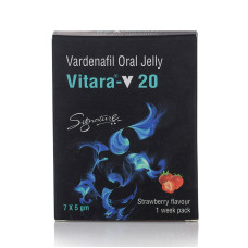 Желе для потенции Vitara-20 Strawberry 7 стыков