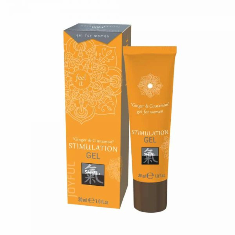Гель для интимной стимуляции Hot Shiatsu Имбирь и Корица 30 мл Гель для интимной стимуляции Hot Shiatsu Имбирь и Корица 30 мл