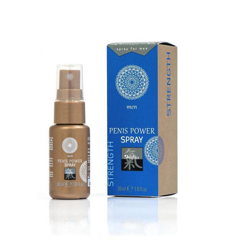 Спрей стимулирующий для мужчин Hot SHIATSU Power Spray 30 мл Спрей стимулирующий для мужчин Hot SHIATSU Power Spray 30 мл