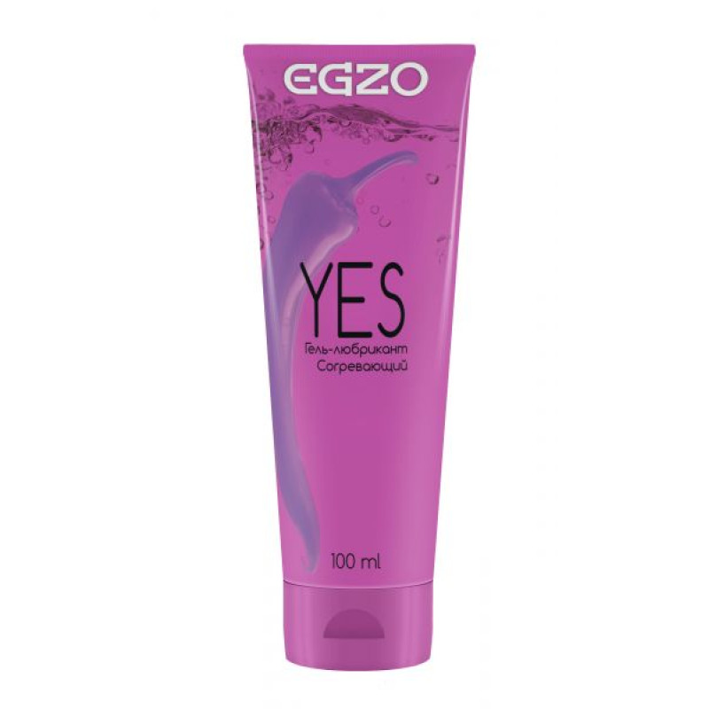 Гель-лубрикант с возбуждающим эффектом EGZO YES 100 мл Гель-лубрикант с возбуждающим эффектом EGZO YES 100 мл