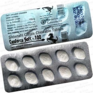 Возбуждающие таблетки CENFORCE SOFT 100 мг 10 таблеток