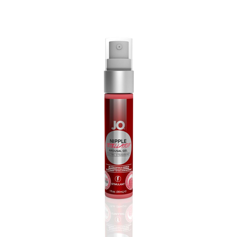 Гель для стимуляции сосков System JO NIPPLE TITILLATOR STRAWBERRY 30 мл Гель для стимуляции сосков System JO NIPPLE TITILLATOR STRAWBERRY 30 мл