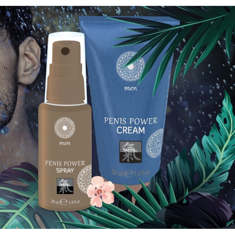 Спрей стимулирующий для мужчин Hot SHIATSU Power Spray 30 мл Спрей стимулирующий для мужчин Hot SHIATSU Power Spray 30 мл