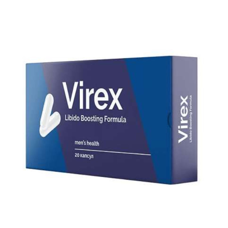 Капсулы для повышения потенции Virex 20 шт. Капсулы для повышения потенции Virex 20 шт.
