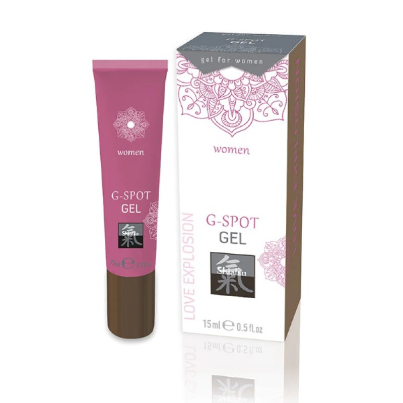 Гель для стимуляции точки G Hot SHIATSU G-SPOT Gel 15 мл Гель для стимуляции точки G Hot SHIATSU G-SPOT Gel 15 мл