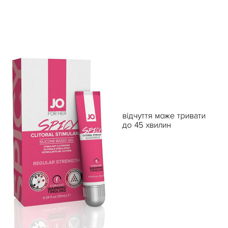 Збудливий гель для клітора System JO SPICY WARMING 10 мл