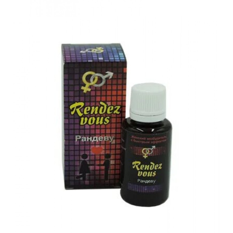 Краплі збуджуючі Rendez Vous (Рандеву), 30 мл Краплі збуджуючі Rendez Vous (Рандеву), 30 мл