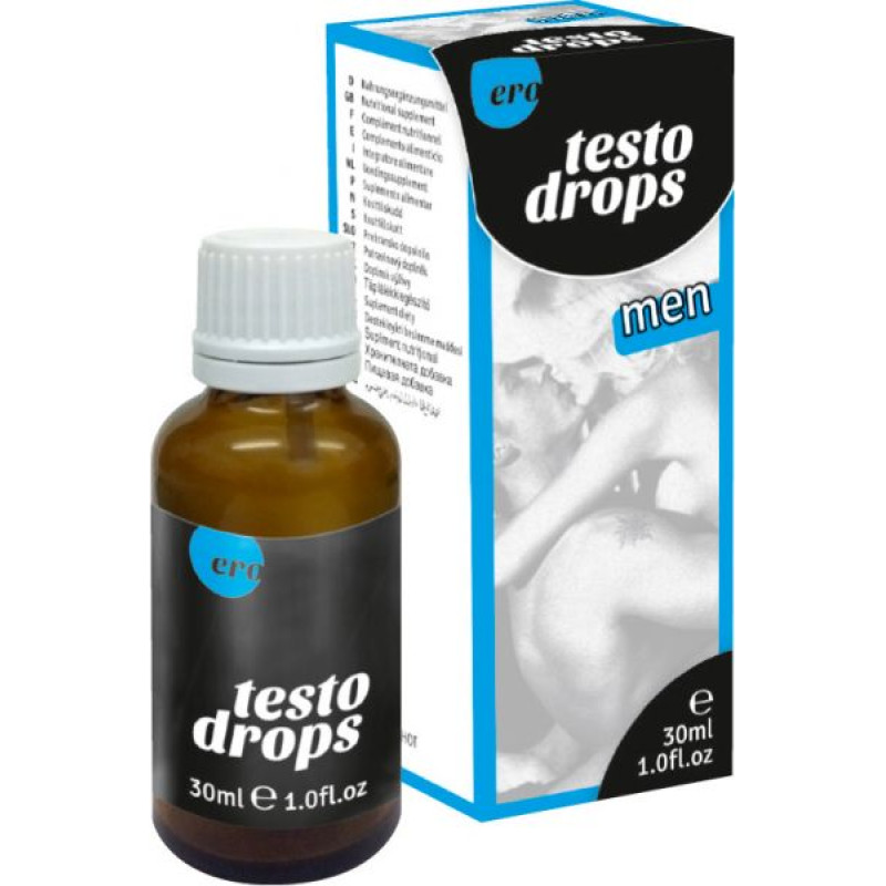 Капли для мужчин Hot Ero Testo Drops 30 мл Капли для мужчин Hot Ero Testo Drops 30 мл