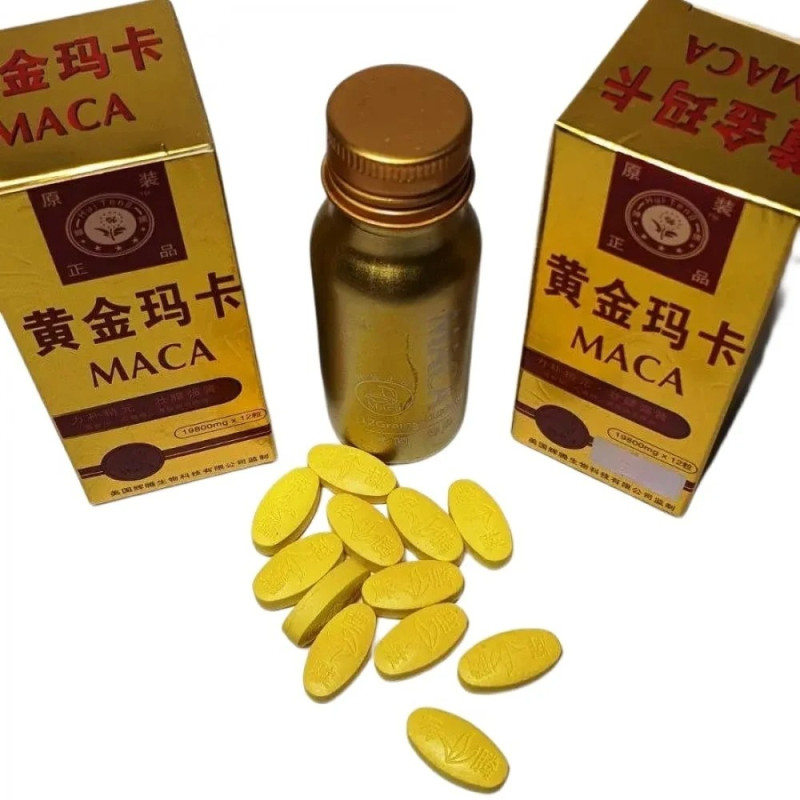 Мака перуанська для потенції МАСА 12 шт Мака перуанська для потенції МАСА 12 шт