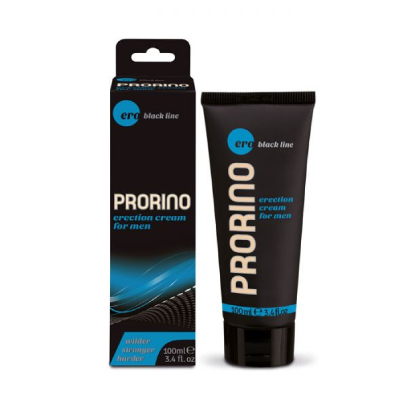 Возбуждающий крем для мужчин Hot Ero PRORINO Black Line Erection Cream 100 мл Возбуждающий крем для мужчин Hot Ero PRORINO Black Line Erection Cream 100 мл