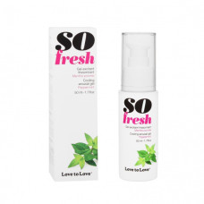 Возбуждающий гель с мятой Love To Love So Fresh