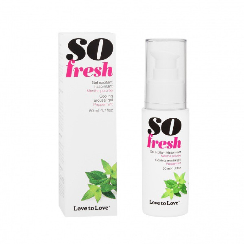 Збудливий гель з м'ятою Love To Love So Fresh Збудливий гель з м'ятою Love To Love So Fresh