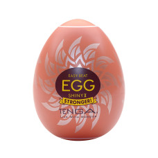 Мастурбатор-яйцо Tenga Egg Shiny II, плотный TPE, пробник лубриканта 5 мл