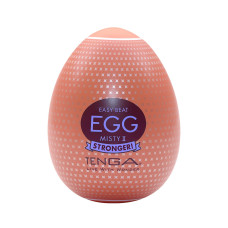 Мастурбатор-яйцо Tenga Egg Misty II, плотный TPE, пробник лубриканта 5 мл