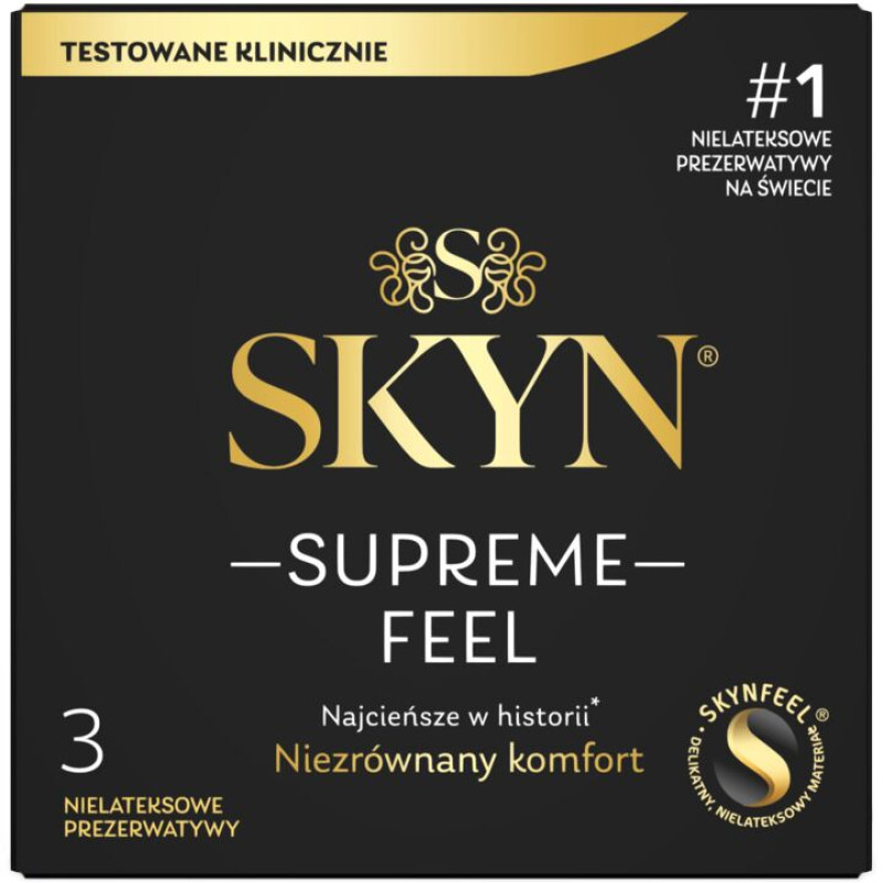 Презервативы SKYN Supreme Feel 3 шт