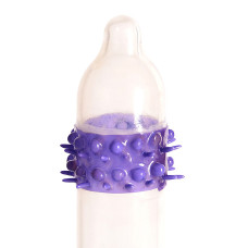 Recare Yellow Monster Spike Condom (з рядами пухирців та шипів)