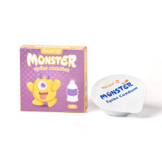 Recare Yellow Monster Spike Condom (з рядами пухирців та шипів)