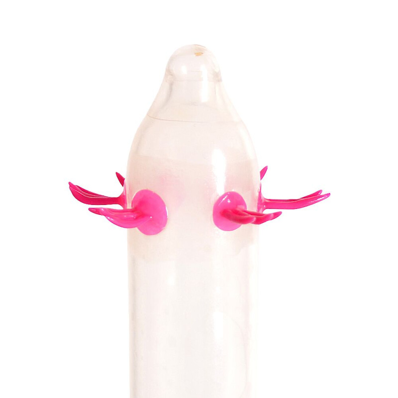 Recare Turquoise Monster Spike Condom (з вусиками)