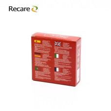 Recare Cola Dotted&Ribbed Condoms 3 шт, з пухирцями та ребрами, аромат: Кола