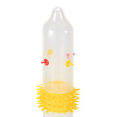 Recare Spike Condom Orange (з вусиками та шипами)