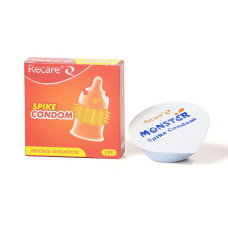 Recare Spike Condom Orange (з вусиками та шипами)